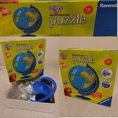 Ravensburger Children's World Globe, 3D Jigsaw Puzzle Ball