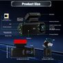 4G LTE Dash Cam with Live Remote Viewing, 1080P Dual Car Security Camera (Front and Cabin) Image 8