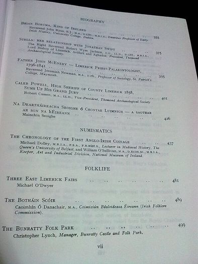 North Munster studies Limerick Tipperary Clare history archaeology