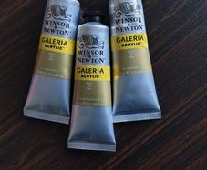 3 Winsor & Newton Galeria Acrylic Paint