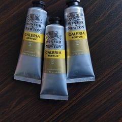 3 Winsor & Newton Galeria Acrylic Paint