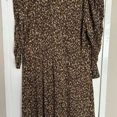 Brown maxi dress