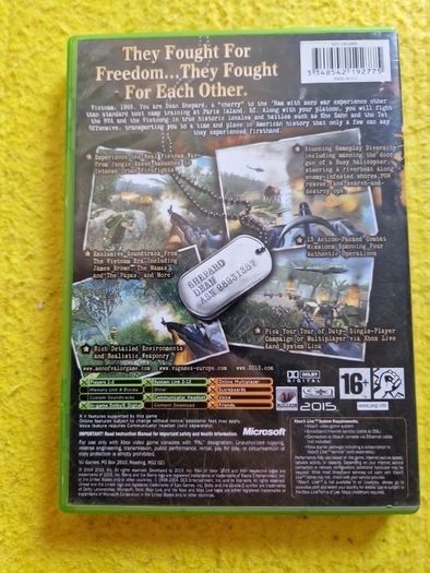 Men of Valor  Xbox Original games Original