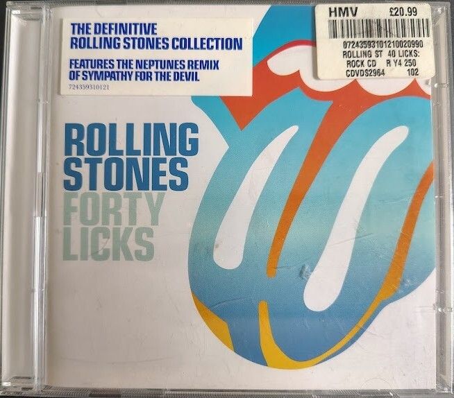 The Rolling Stones - Forty Licks 2 x CD (2002) Compilation Blues Rock & Roll EX+