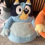 3 plush soft bluey chairs Image 3