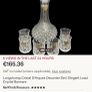 Cristal D'Arques Decanter Set(Vintage) Image 8