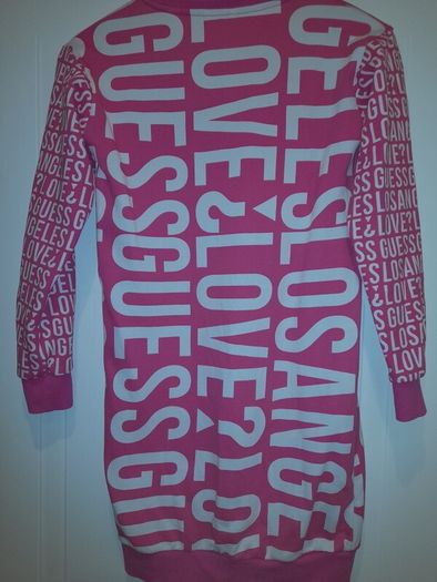 girls guess pink dress