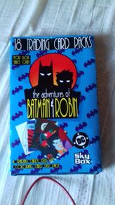 Batman and robin rare tradeing cards 1995