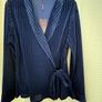 Kate & Pippa Velvet Wrap Shirt Image 2