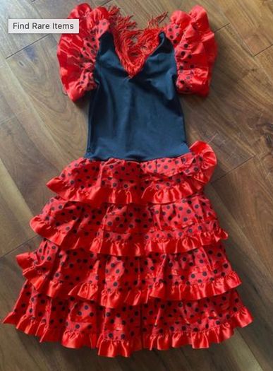 Spanish Flamenco Dress (4-5Y)