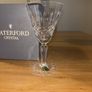 Waterford Crystal Mauve White Wine Glasses New in Box Image 2