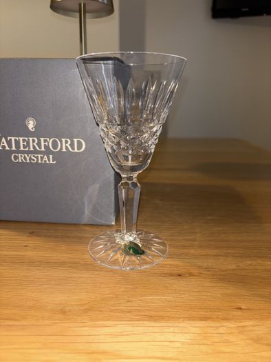 Waterford Crystal Mauve White Wine Glasses New in Box