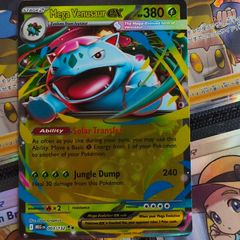 Mega Venusaur EX ! Double Rare ! from Mega Evolution Set ! 2025 ! Pokemon Card !