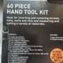 Guild 60 Piece Handtool Kit Image 3