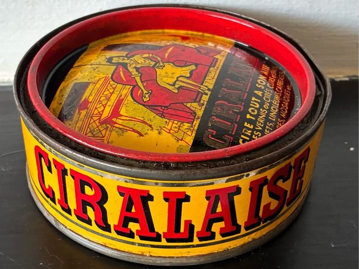 Vintage French Wax Polish Tin