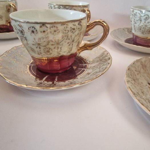 Vintage Japanese Floral Tea Set