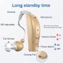 Hearing Aid For Elderly People, Rechargeable Hearing Aid With Noise Reduction, Digital Ear Hearing Aid With Volume Control Image 2