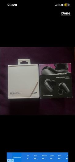 Bose Quiet Comfort Ultra Earbuds noise-cancelling earphones