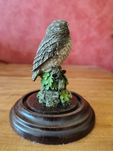 Vintage Country Artists Miniature Owl Sculpture
