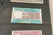 India banknotes circulated