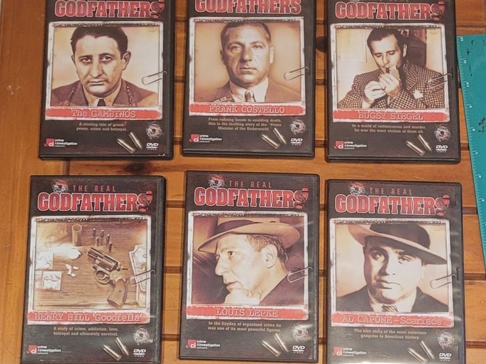 Behind The Mafia 6 DVD's