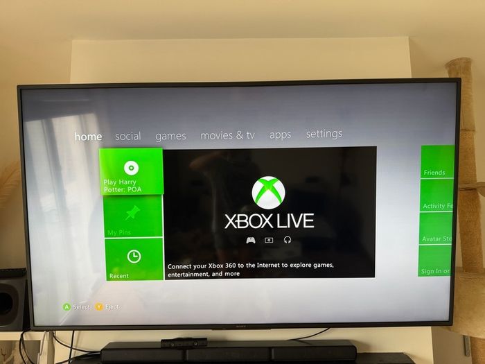 xbox 360 with controller