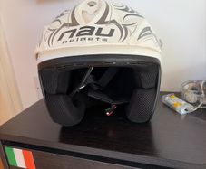 Trail bike helmet