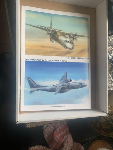 Casa c295m 1/72 scale kit