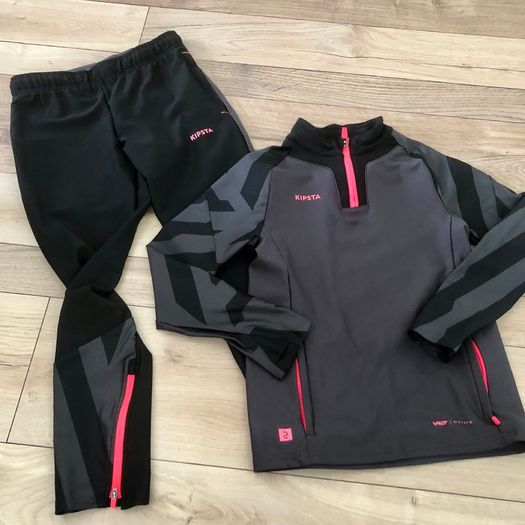 Kids 1/2 Zip Football Sweatshirt and pants