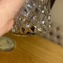 Waterford Crystal Rare Ah Cara Failte Candle Hurricane on Connemara Marble Base Image 8
