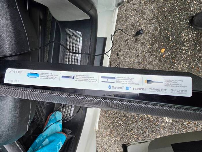 Sony subwoofer and sound bar