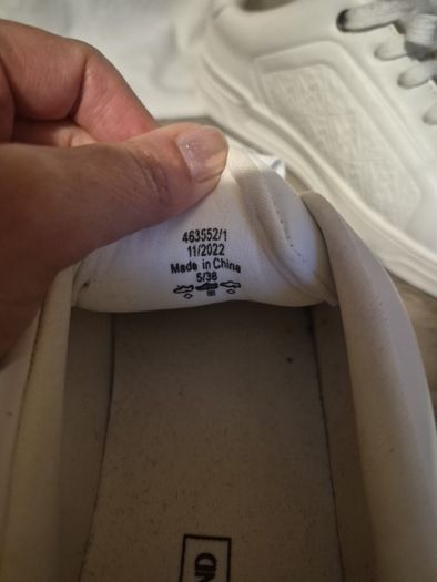 Unisex Size 5 (Eur 38) white River Island trainers