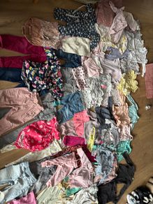FULL CLOSET baby clothes from age 0-3 very neat