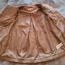 girls tan brown coat Image 4