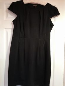 River Island black mini dress
