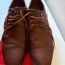 Brown leather mens shoes Image 3