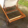 Solid Teak Sun Lounger/ Deck Chair Image 7