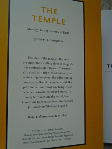 The Temple, John M Lundquist, Paperback book, New