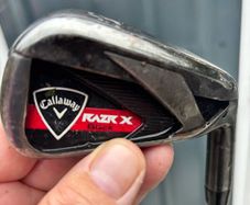 Callaway Razr Black irons(R)M-10 shaft