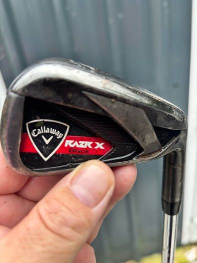 Callaway Razr Black irons(R)M-10 shaft