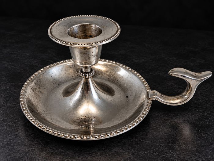 Vintage Chamberstick Candle Holder