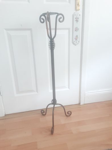 Candle Holder/Large Free Standing Candle Holder .. Price Drop