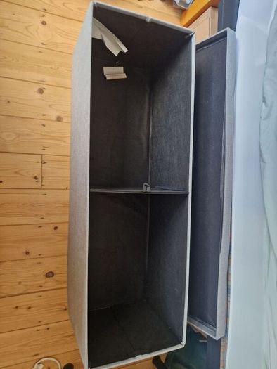 Folding Storage Bench 107x34.5x33cm