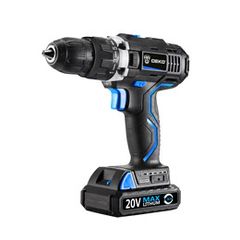 Woodworking Lithium-Ion Battery Cordless Drill Driver Power Tools