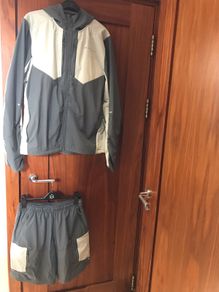 Monterrain mens running hoody and shorts