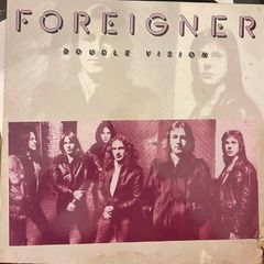 Foreigner. Double vision. Original 1978 release. Vinyl vg+. Sleeve vg