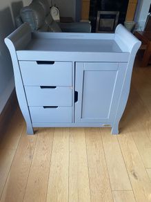 OBaby Stamford Changing Unit Warm Grey