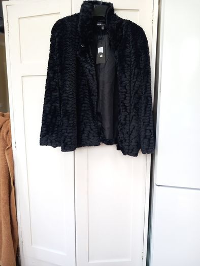 Fur Fabric Jkt. XL New With Tags