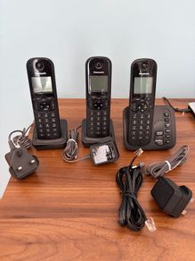 Panasonic answering machine and house phones