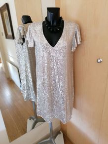 Women's Sequined Party Dress NWT SIZE 16
